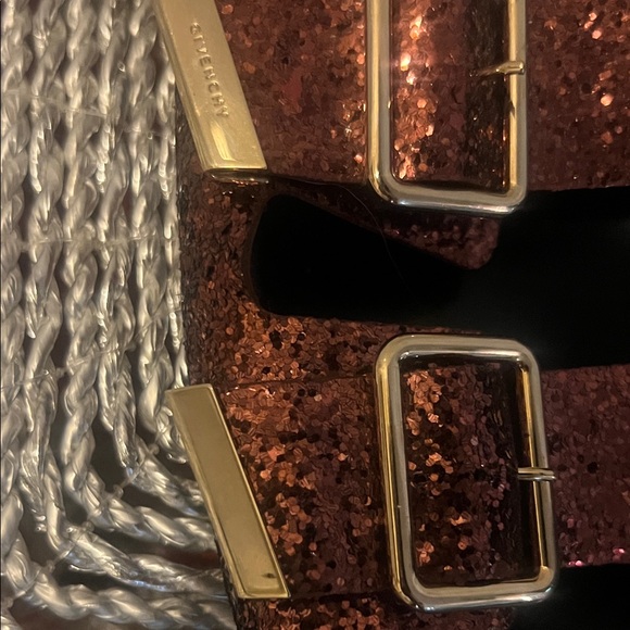 Givenchy Glitter Sandals - Sparkling Brown - Picture 2 of 12